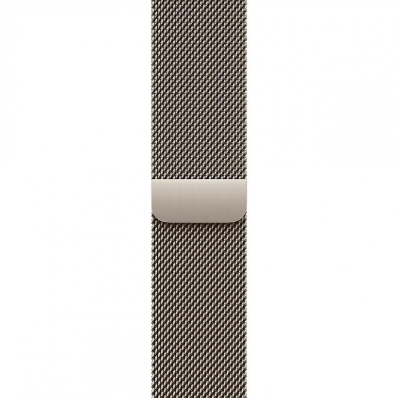 Смарт-годинник Apple Watch Series 10 GPS + Cellular 46mm Natural Titanium Case with Natural Milanese Loop - S/M (MC7Q4)  Фото №1